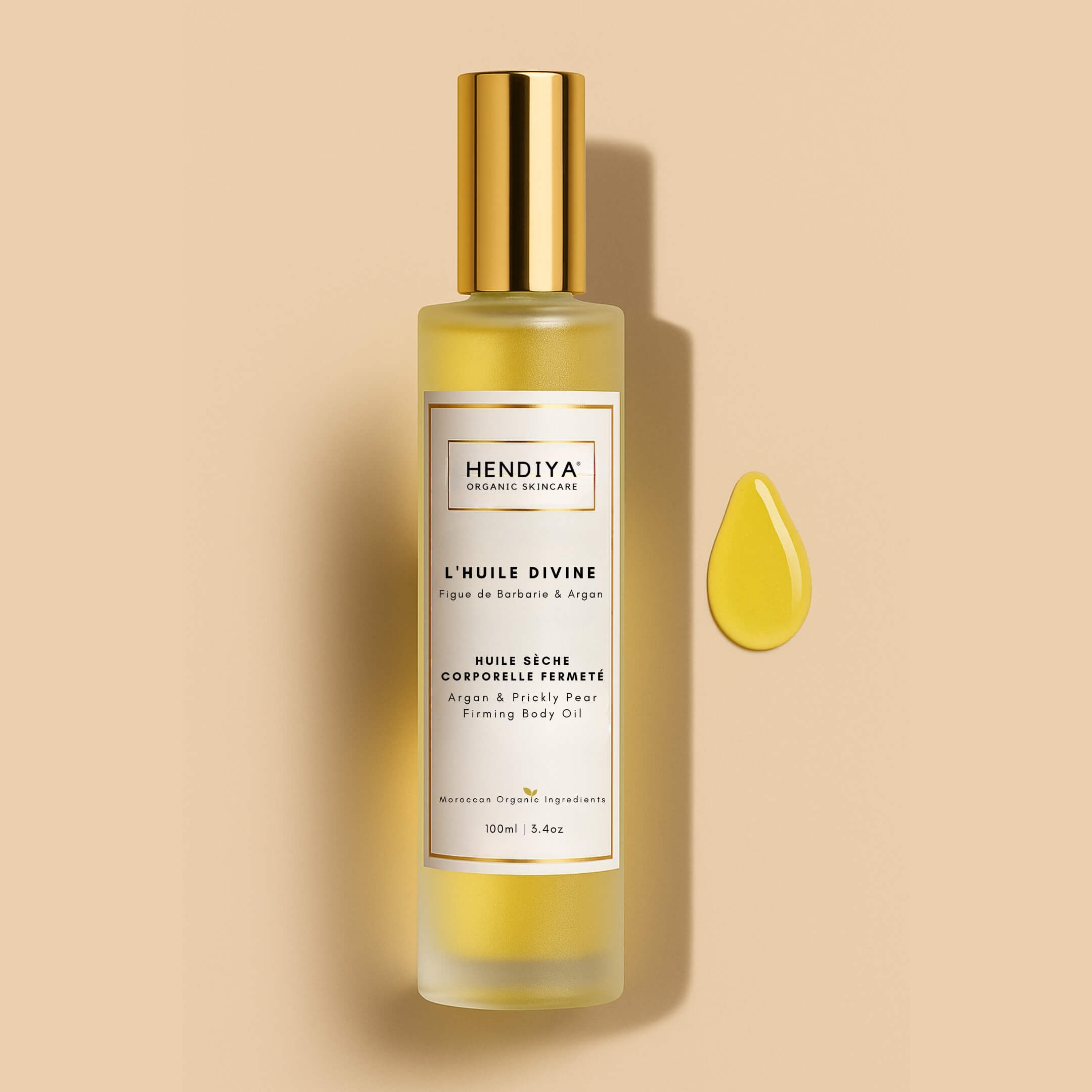 L'Huile Divine - Prickly Pear & Argan Firming Body Oil with Orange Blossom