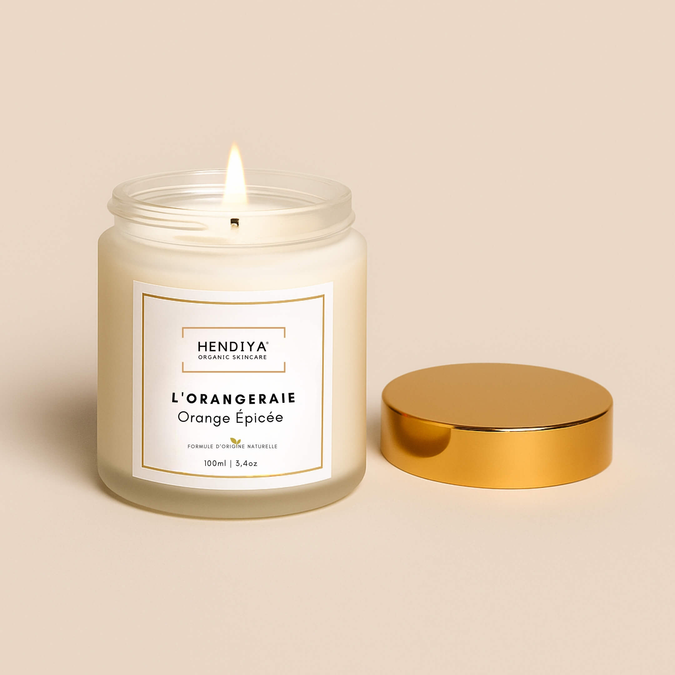 L'Orangeraie Natural Candle - Spiced Orange