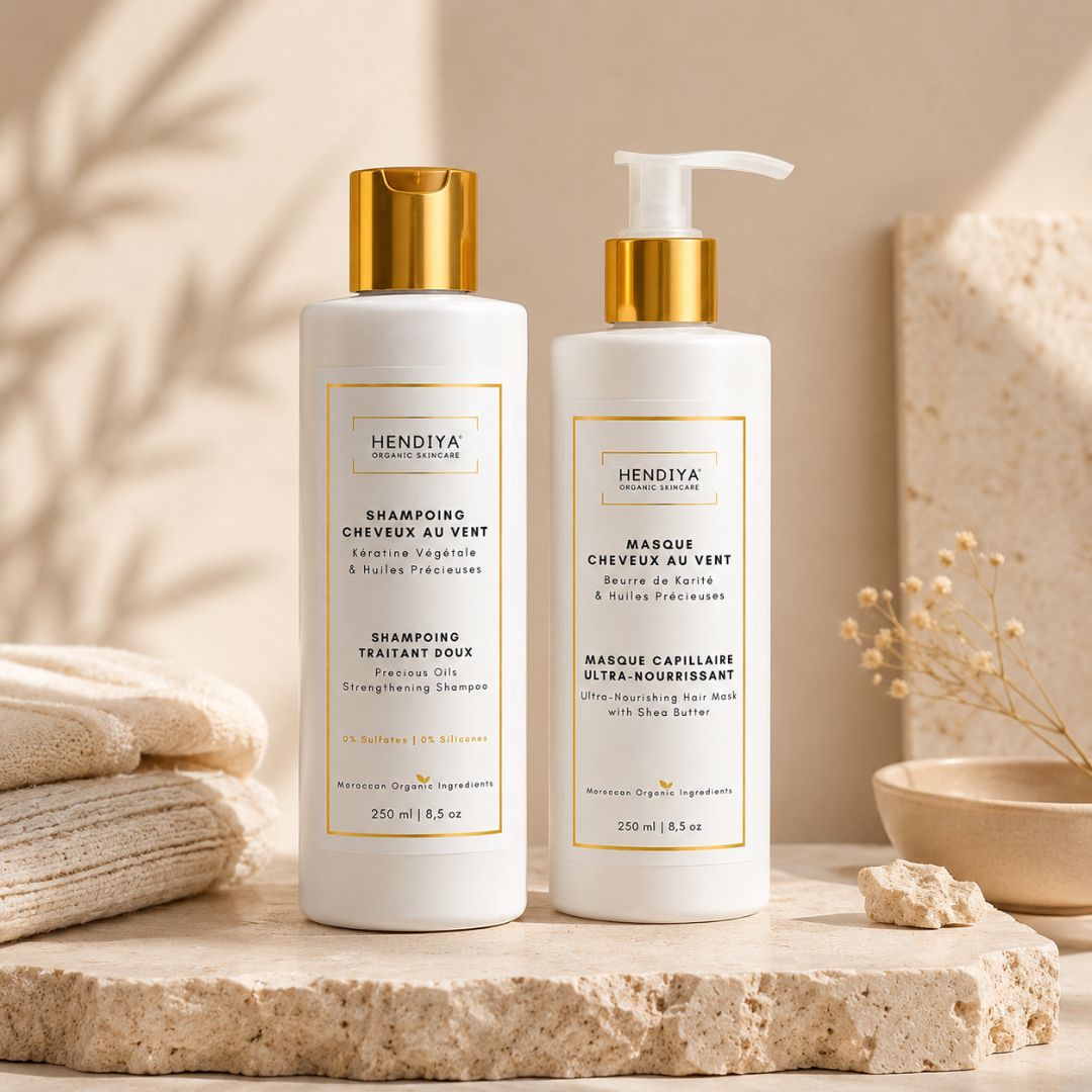 Shampoing Cheveux Au Vent - Gentle Treating Shampoo with Plant Keratin & Precious Oils